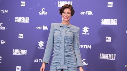 I look di Bianca Balti a Sanremo 2026
