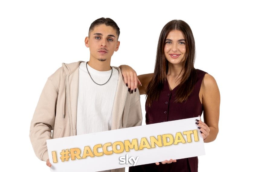 Chanel Totti e Filippo Laurino formano la coppia de I Raccomandati