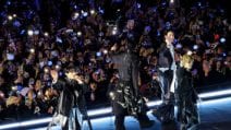 Le foto dei Bts in concerto a Gwanghwamun Square a Seoul