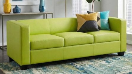 Gli arredi verde brillante da avere in casa