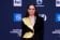 Sara Serraiocco in Valentino, gioielli Marco Bicego