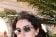 Meadow Walker con occhiali Max Mara Eyewear
