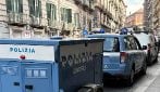 Blitz della Polizia al Cavone di Napoli, strada chiusa: arrivano unità cinofile