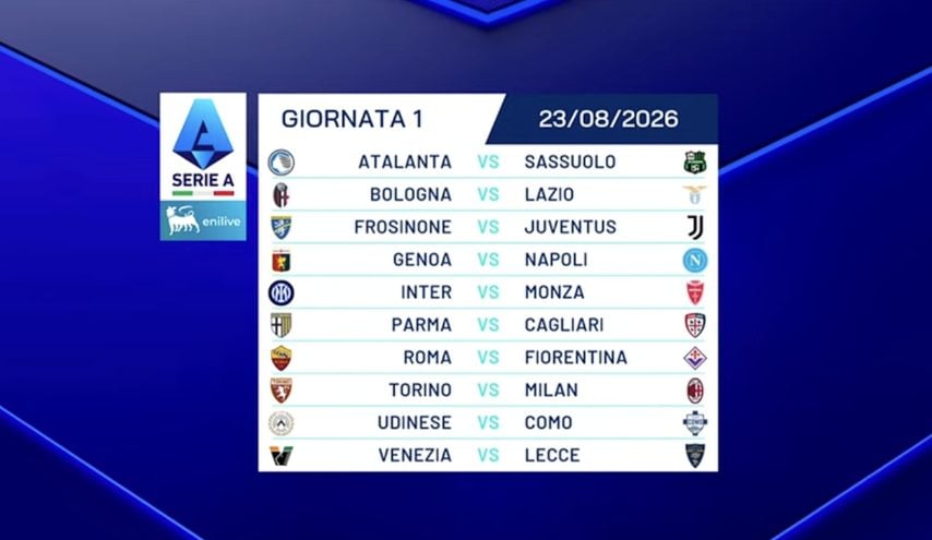 Prima giornata