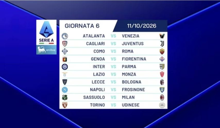 Sesta giornata