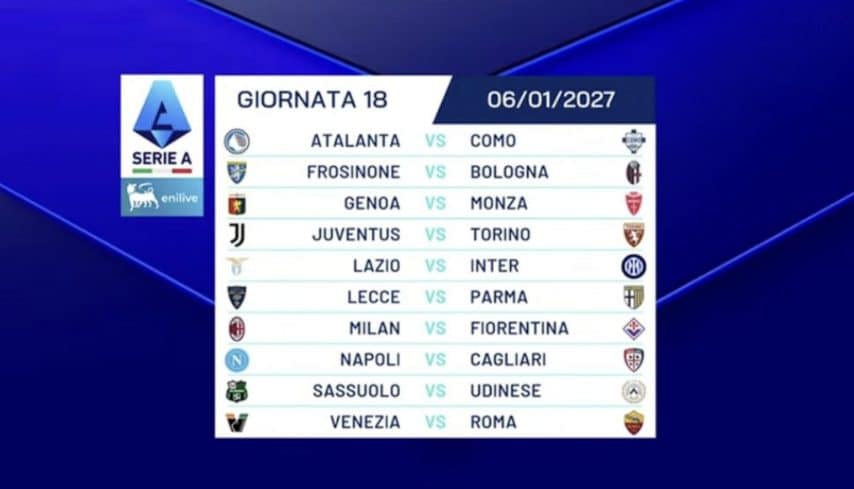 Diciottesima giornata