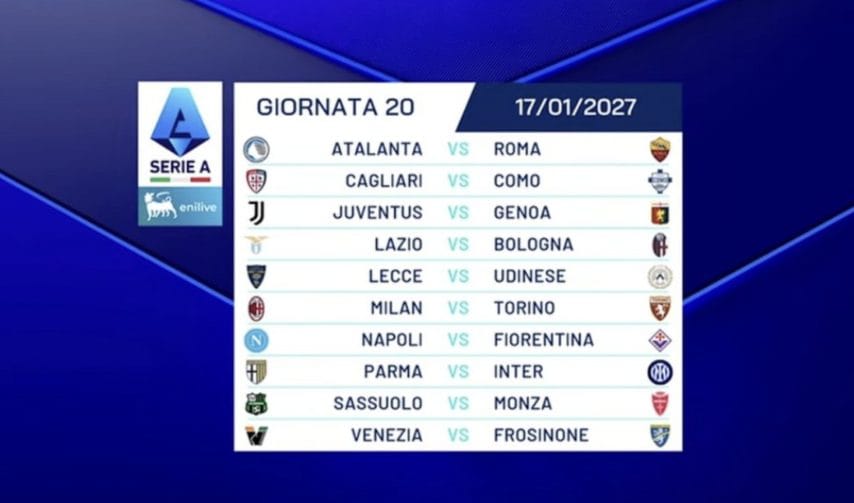Ventesima giornata