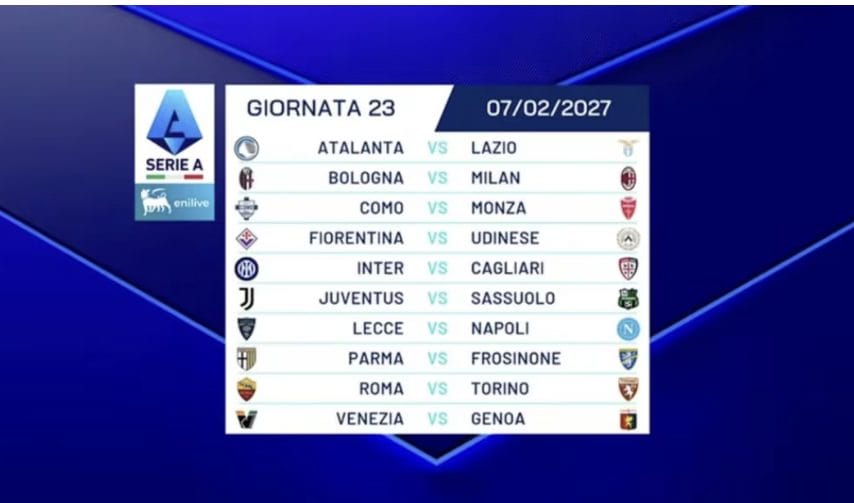 Ventitreesima giornata