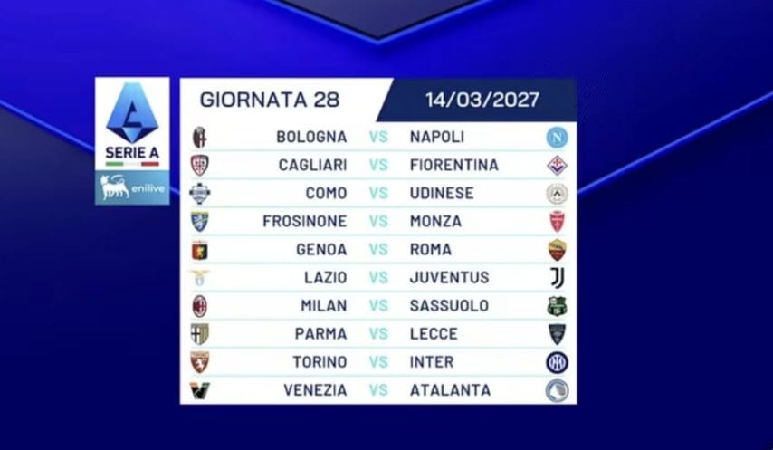 Ventottesima giornata
