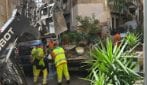 Quartieri Spagnoli, blitz dei vigili: rimossi centinaia di paletti per la sosta abusivi