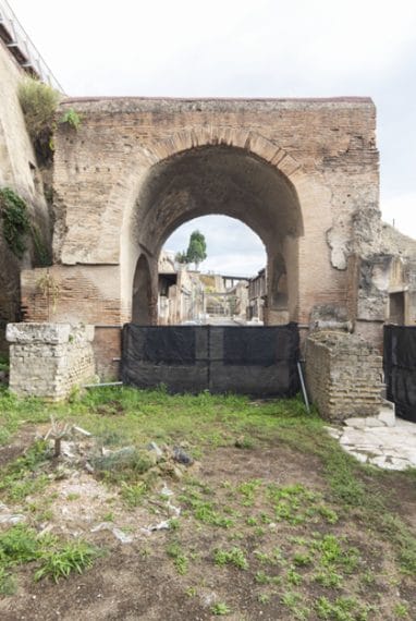 Il Calcidico prima del restauro