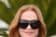 Isabelel Huppert con occhiali Gucci
