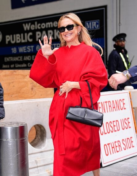 Kate Hudson con borsa Jil Sander