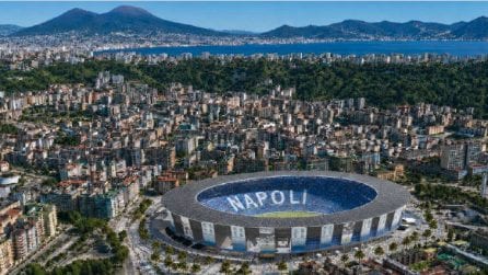 Le immagini del nuovo stadio di Napoli "Diego Armando Maradona"