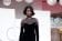 Maria Borges in Elisabetta Franchi con sandali Casadei