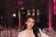 Giulia Salemi in Roberto Cavalli all'evento Estée Lauder Breast Cancer Campaign