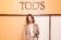 Barbara Ronchi alla sfilata di Tod's