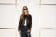 Francesca Fagnani alla sfilata di Giorgio Armani
