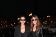 Carla Bruni e Farida Khelf alla sfilata di Tom Ford