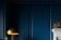 Arredamento blu intenso