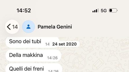 I messaggi di Pamela Genini