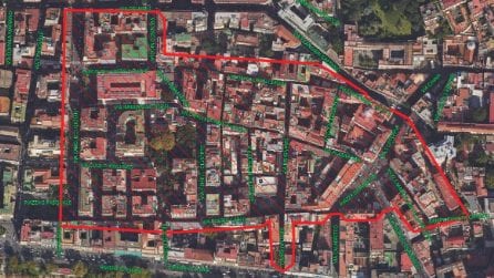 Mappa ordinanza movida a Napoli ottobre 2026