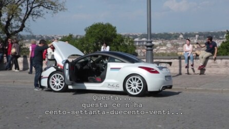 Come aiuteresti una ragazza che guida un'auto sportiva? | Candid camera
