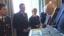 162°Anniversario Polizia, Napolitano parla agli allievi della scuola di polizia