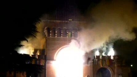 Porticata di Bologna: simulazione di guerra