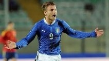 Gol di Ciro Immobile in Italia-Ucraina 1-0 (25/03/2013)