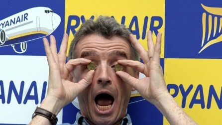 O'Leary (Ryanair): "Letti e pomp**i in business class!"