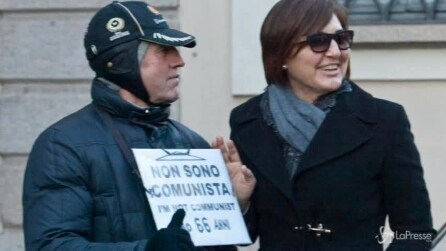 Renata Polverini cede al fascino milanese dello shopping