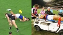 Violento colpo all'avversario nel football australiano: si scatena una mega rissa
