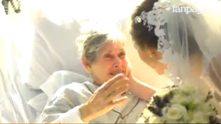 La nonna non si sarebbe mai aspettata la sorpresa stupenda di questa sposa