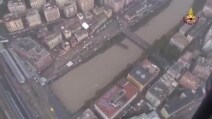 Alluvione Genova, gli interventi dei Vigili del Fuoco
