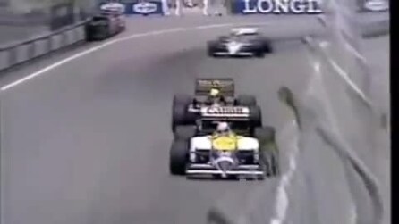 Ayrton Senna Vs Nigel Mansell nel GP di Detroit del 1986