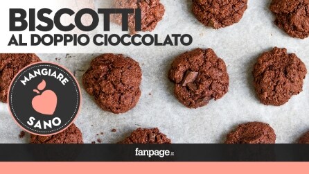 La ricetta dei Biscotti al Doppio Cioccolato (Vegan)