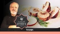 La ricetta del Maialino Delicato farcito con noci e fichi