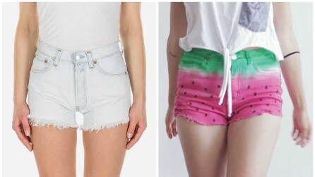 Da uno shorts bianco a uno anguria: ecco come crearlo
