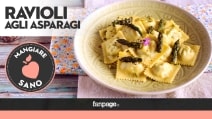 La ricetta dei Ravioli agli asparagi e tofu, deliziosi e leggeri