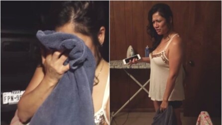 Sua namorada o traiu. Ele faz uma especial surpresa de aniversário para ela