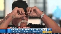 Hulk Hogan piange in tv durante un'intervista