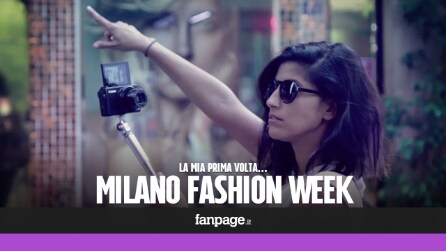 La mia prima volta... alla Milano Fashion Week