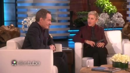 Bryan Cranston svela a Ellen DeGeneres: "Sono stato sospettato di omicidio"