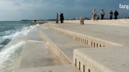 A sinfonia das ondas: veja o órgão tocado pelo mar