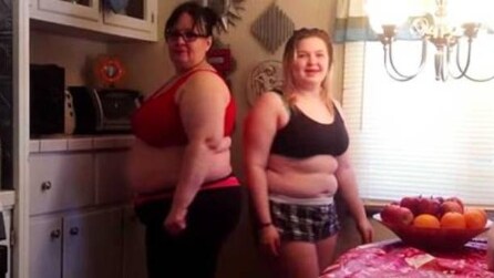 Madre e figlia dimagriscono 33 kg in 100 giorni: ecco come hanno fatto