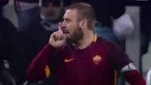 Juventus-Roma, De Rossi insulta Mandzukic: "Sta' muto, zingaro di m****"