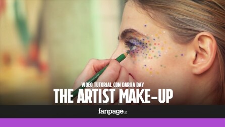 Pois e colori accesi: il make up "artistico" nel tutorial di Dariia Day