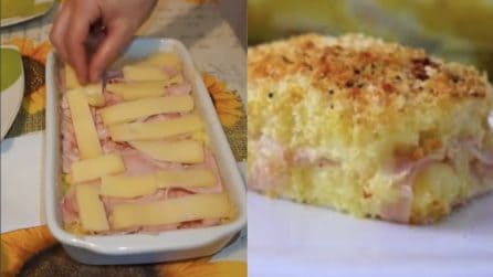 Gateau di patate senza uova e burro: cremoso e leggero