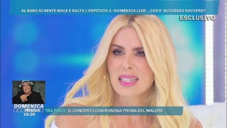 Domenica Live: malore di Al Bano, Loredana Lecciso: "I medici gli hanno sconsigliato di partire"